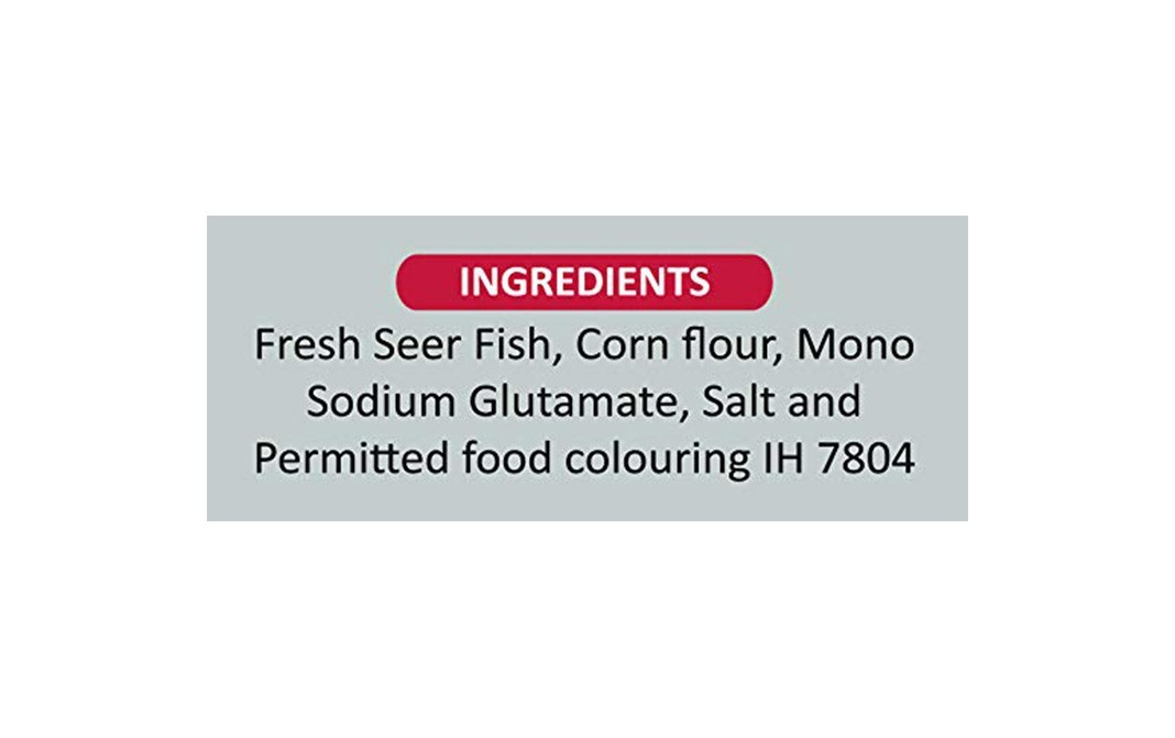 Vinanth Enterprises Seer Fish Pappad    Pack  100 grams